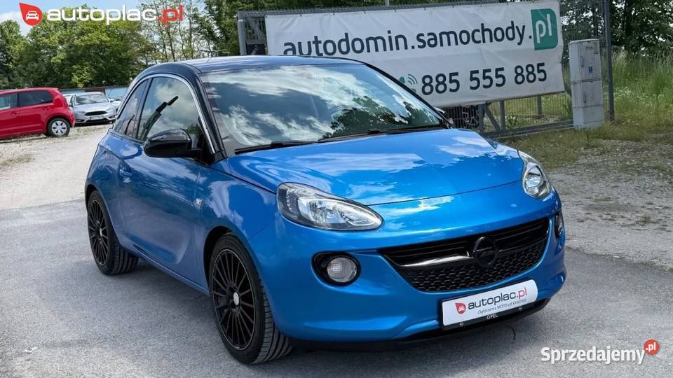 Opel Adam Raty10 turbo 22 Navi Kamera Grzana niebieski