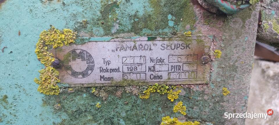Brona talerzowa Famarol Słupsk nieuszkodzony sprzedam