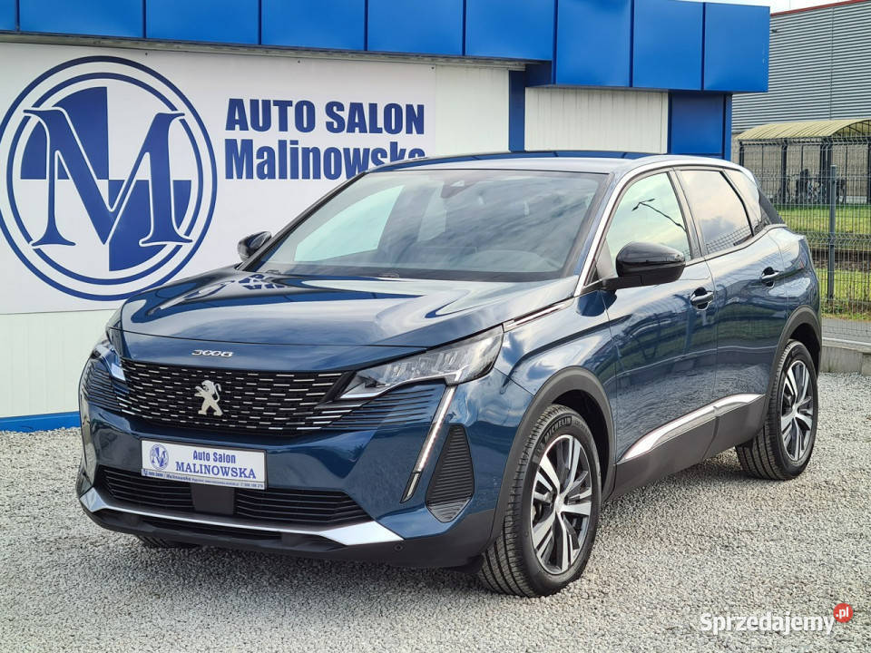 Peugeot 3008 11 Serwis Automat Navi 2xPDC Kamera 130KM Wągrowiec