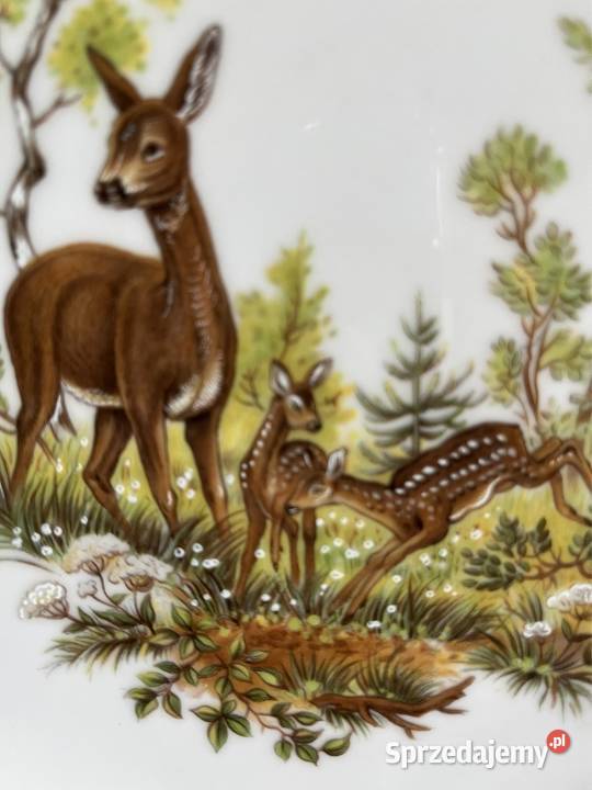 Talerzyk z sarnami Syg Winterling Rslau Bavaria Gdańsk