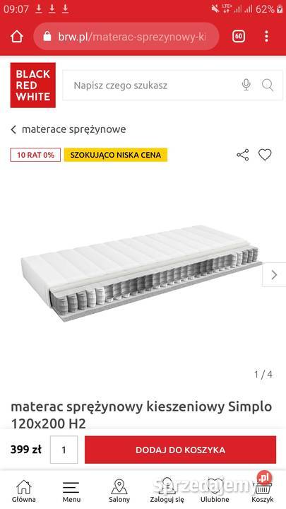 MATERAC 120200 NOWY ODB OSOB ŁÓDŹ OKMANUF Materace Łódź