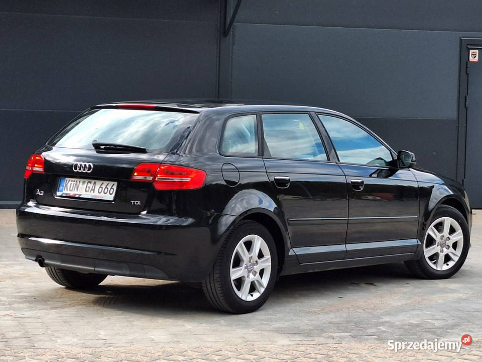 Audi A3 20 COMMON RAiL STAN KLiMAtronik halogeny A3 Olsztyn