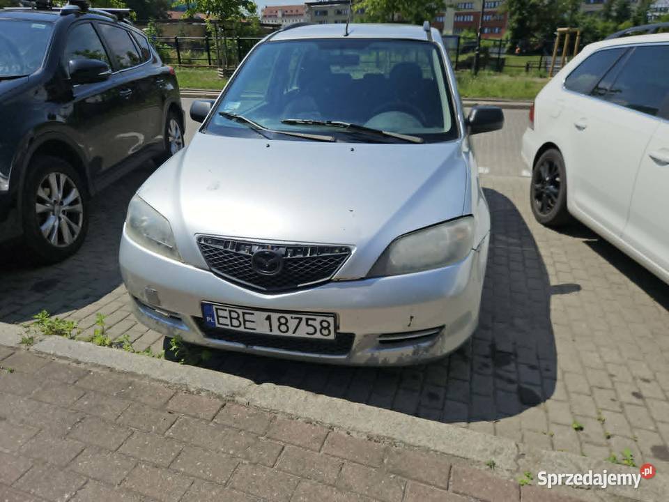 Mazda 2 16 100 2004 klima sprawna benzyna do 2 pomorskie Lębork sprzedam
