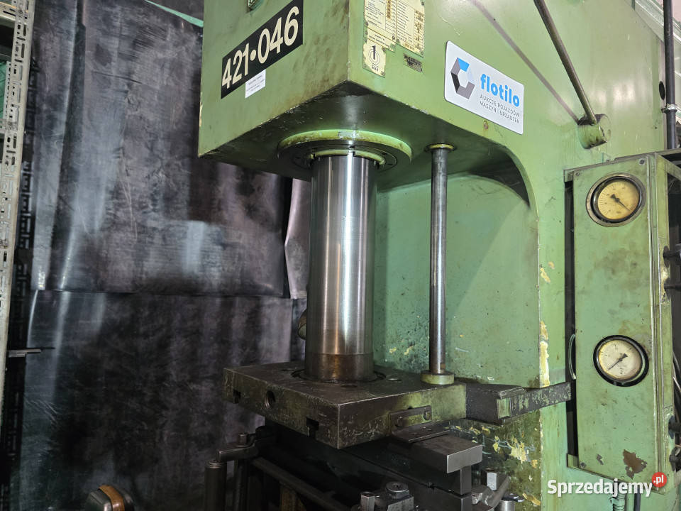 Hydrauliczna prasa 40 TON VEB Wema Zeulenroda pełny VAT wielkopolskie Biskupice