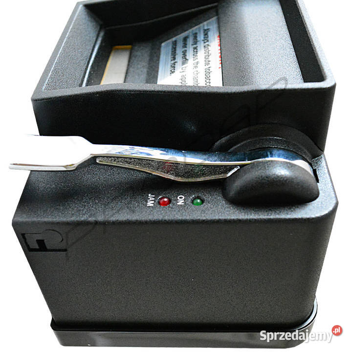 Nabijarka tłokowa elektryczna do papierosów gilz