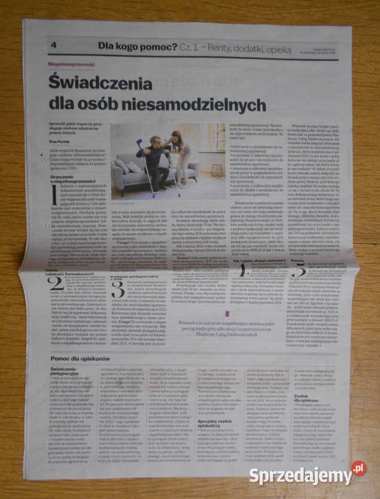 kogo pomoc część 1 i 2 Gazeta Wyborcza miękka Parczew sprzedam