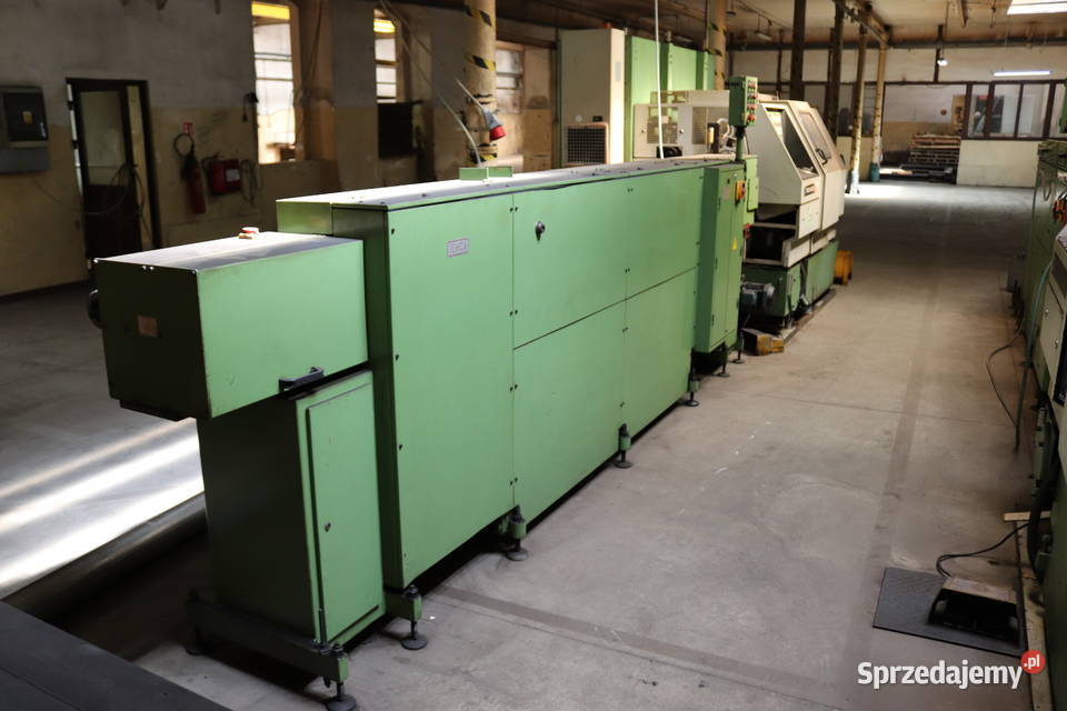 Tokarka CNC TRAUB TNS 3042D z Podajnikiem Produkcja Wałbrzych