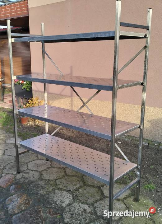 Regał gastronomiczny magazynowy ociekowy Słupia Kapitulna