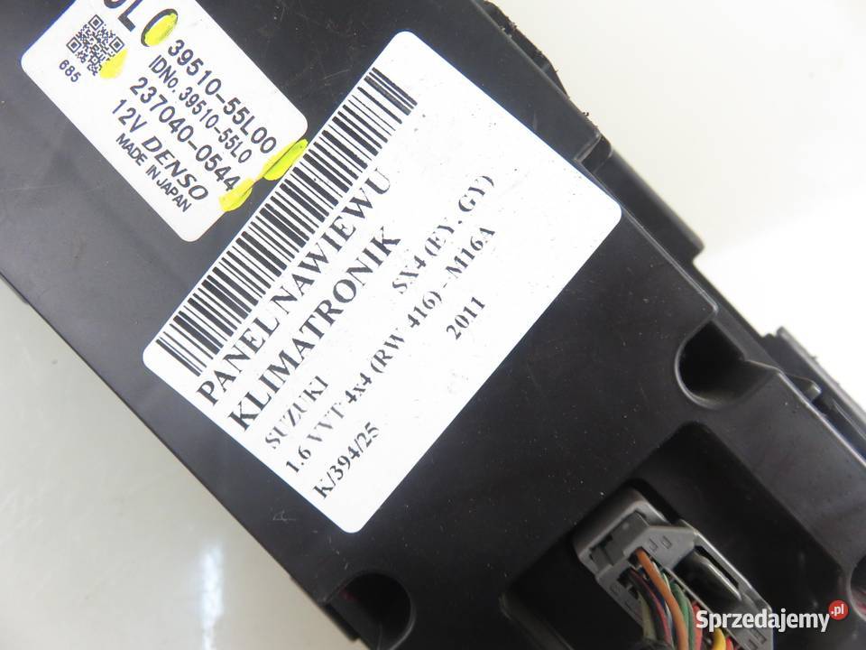 KLIMATRONIK SUZUKI SX4 3951055L00 2370400544 osobowe sprzedam