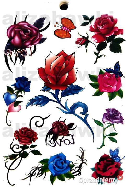 Zestaw Tatuaży Tatuaże Tymczasowe Zmywalne Mogilany sprzedam