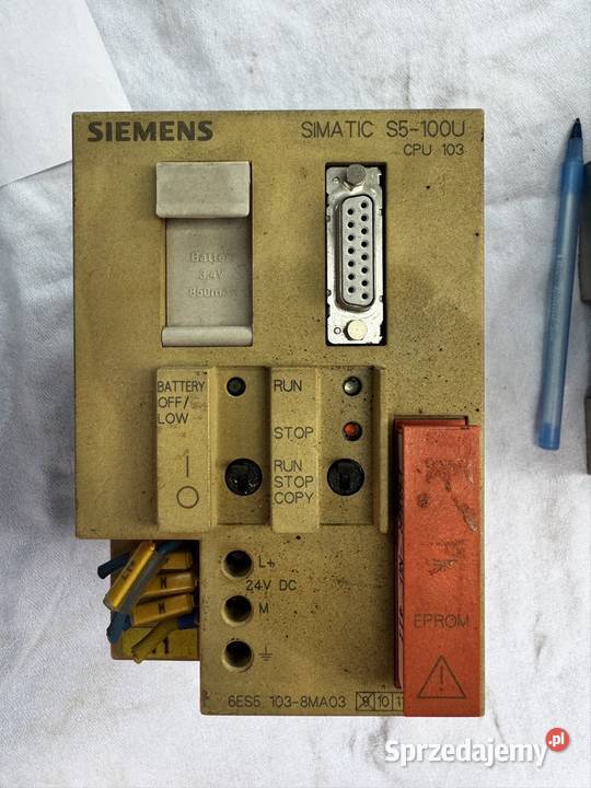 Sterownik 6ES51038MA03 SIEMENS SIMATIC S5100U Pozostałe Łódź