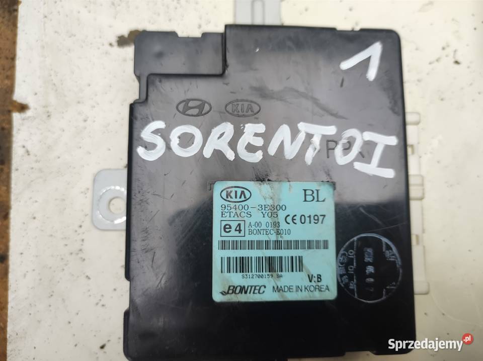 KIA SORENTO I moduł komfortu 945003E300 Części samochodowe
