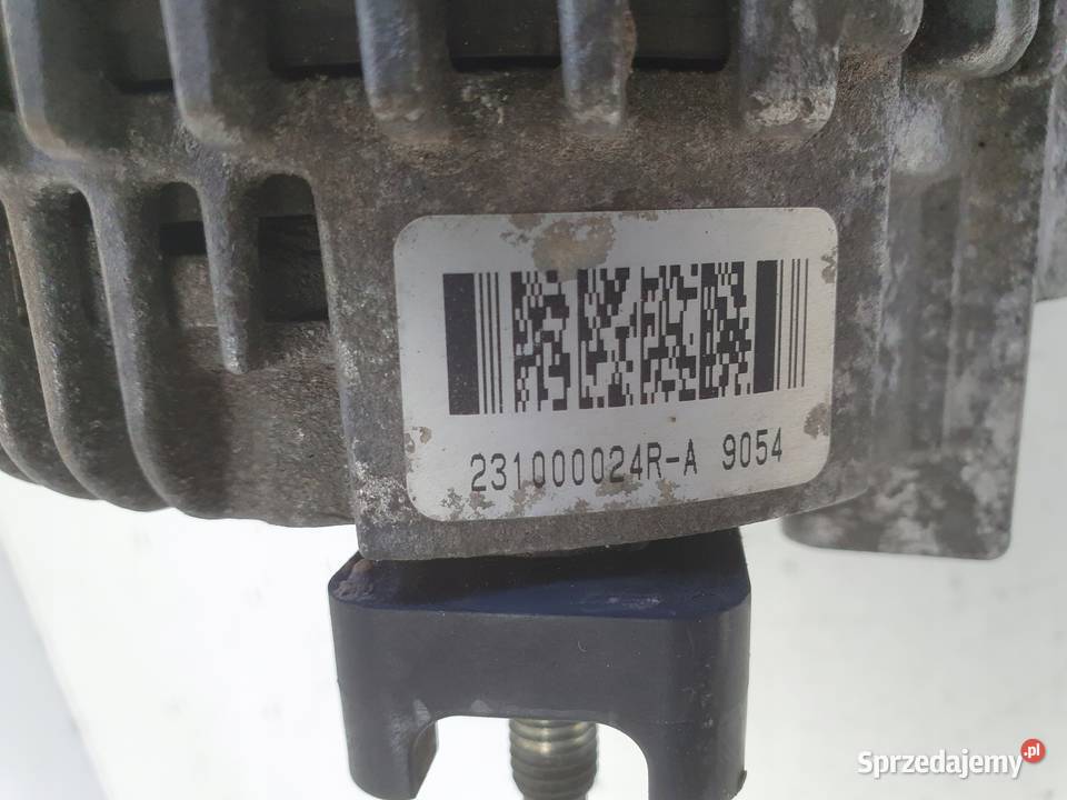 ALTERNATOR Renault Megane III 14 TCe 231000024R Układ elektryczny silnika lubelskie Chełm