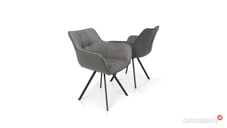 Krzesło Gaya obrotowe w połączeniu tkaniny i śląskie Częstochowa