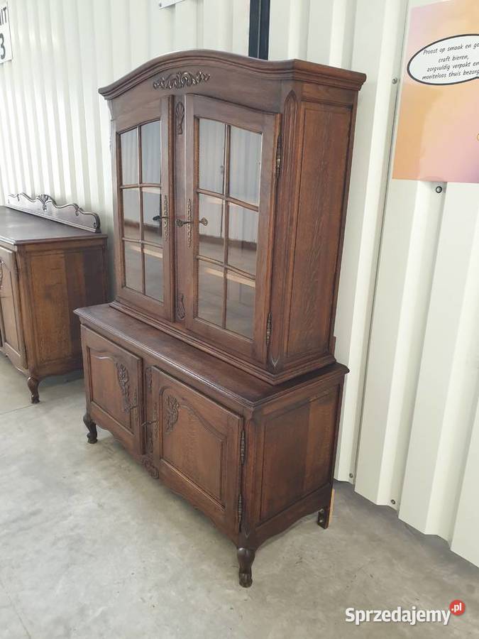 Piękna witryna w stylu ludwikowskim z Francji Warszawa sprzedam