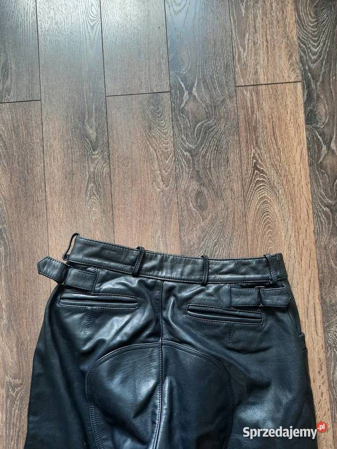 Spodnie skórzane damskie raczej motocyklowe pas Opole