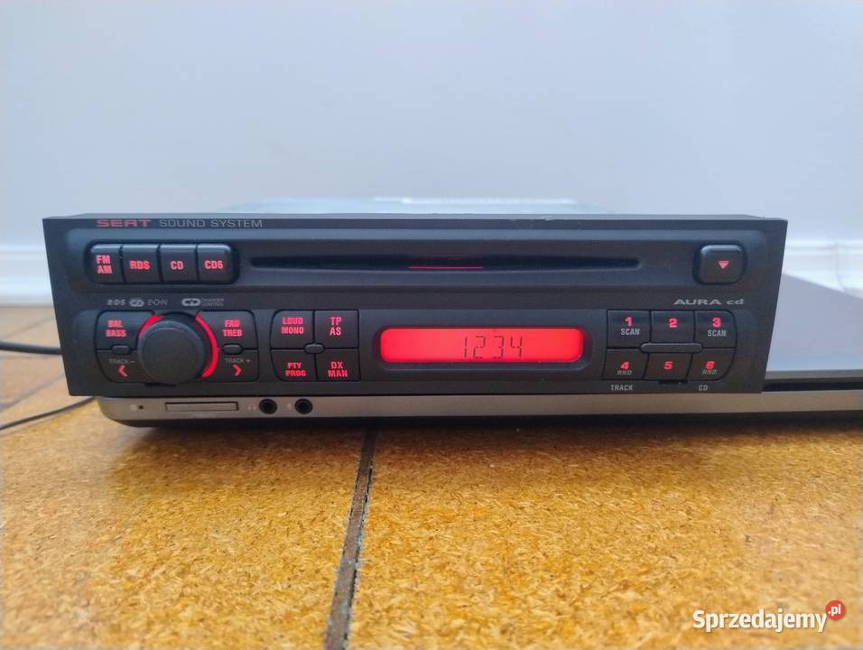 Radio Audi CD Seat Leon 1M0035186D Grundig Dębica