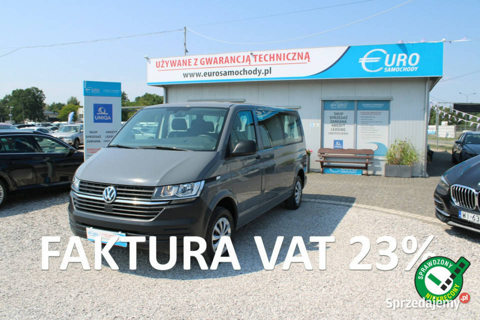 Volkswagen Transporter 9 miejscowy netto 126000km