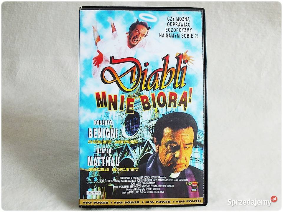 Kaseta VHS Diabli mnie biorą Film na Video Żary
