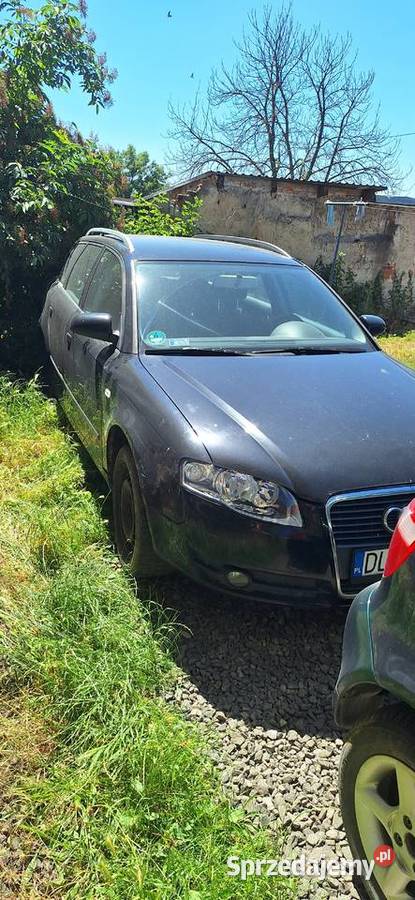 Sprzedam a4 b7 audi uszkodzona Jawor
