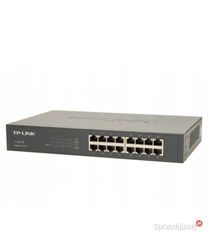 TPLINK TLSG1016D SWITCH 16 PORT GIGABIT DSK RACK dolnośląskie Wrocław