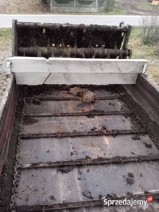 Rozrzutnik obornika adapter talerzowy Rozrzutniki obornika łódzkie Parzęczew