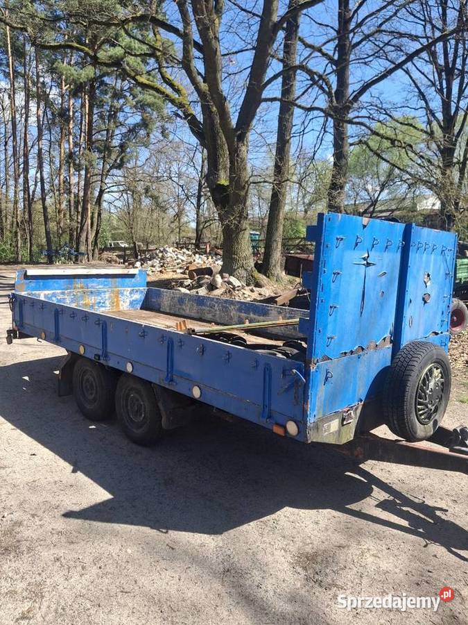 Przyczepa Hapert 400x180 Alu burty 2000 dmc burtowe Krosno Odrzańskie