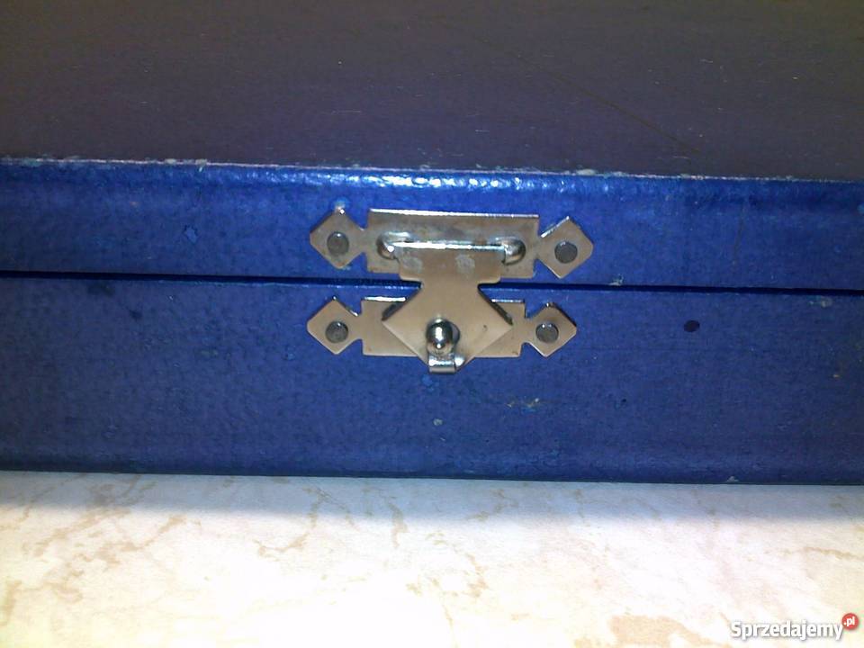 OKAZJA Pudełko na zestaw Sztućców Kaseta Stołowa śląskie