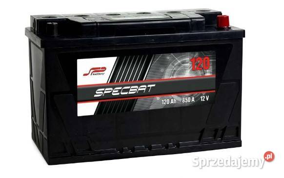 Akumulator SPECBAT AGRO 120Ah 850A EN PRAWY PLUS Wałbrzych