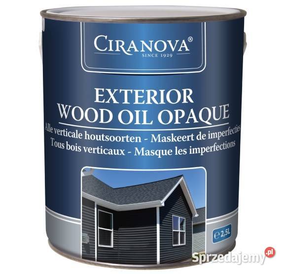 Ciranova Exterior Wood Oil Opaque kryjący olej