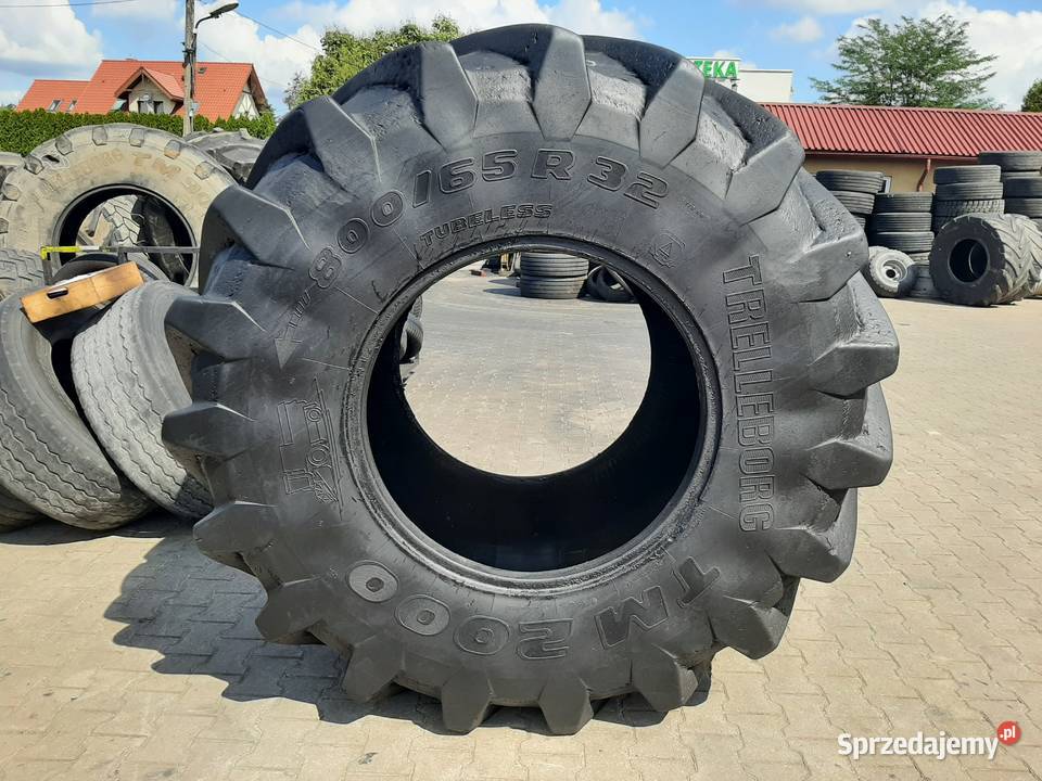 Opona używana przemysłowa 80065R32 TRELLEBORG Zaścianki