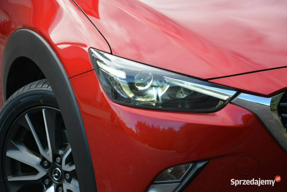 Mazda CX3 Skóry Navi Kamera Head Up Ledy Xenon autoalarm Ostrów Mazowiecka