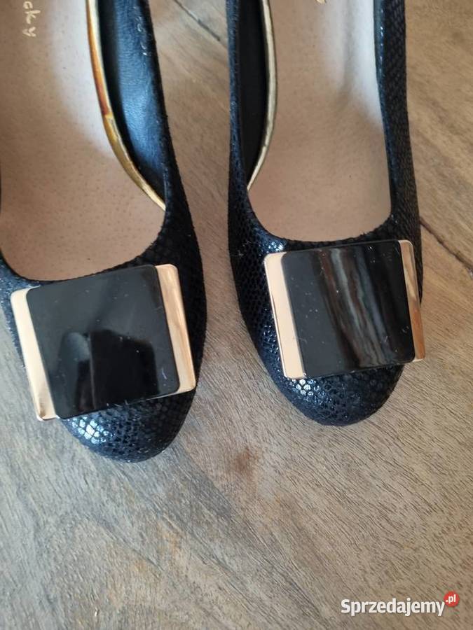Czarne czółenka Nowe mazowieckie Warszawa