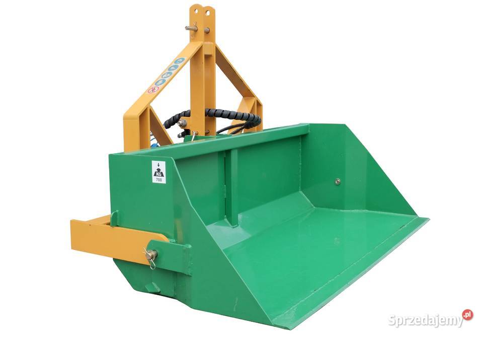Skrzynia transportowa 140 z kiprem hydraulicznym nieuszkodzony