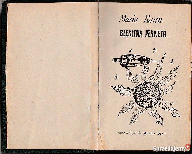 7614 BŁĘKITNA PLANETA MARIA KANN Czyrna sprzedam