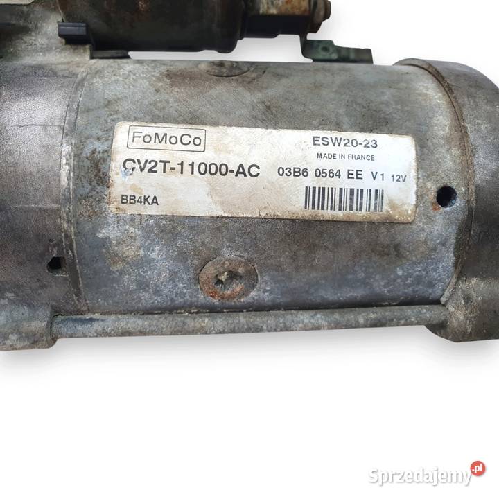 ROZRUSZNIK Ford Fiesta MK7 15 TDCi FoMoCo Układ elektryczny silnika sprzedam