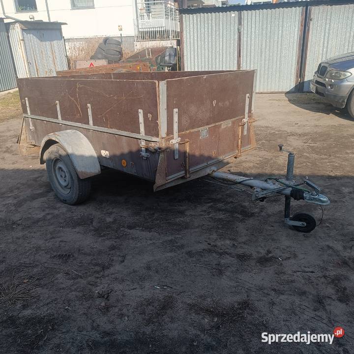 Przyczepka samochodowa z hamulcem najazdowym dmc towarowe Motoryzacja Bydgoszcz