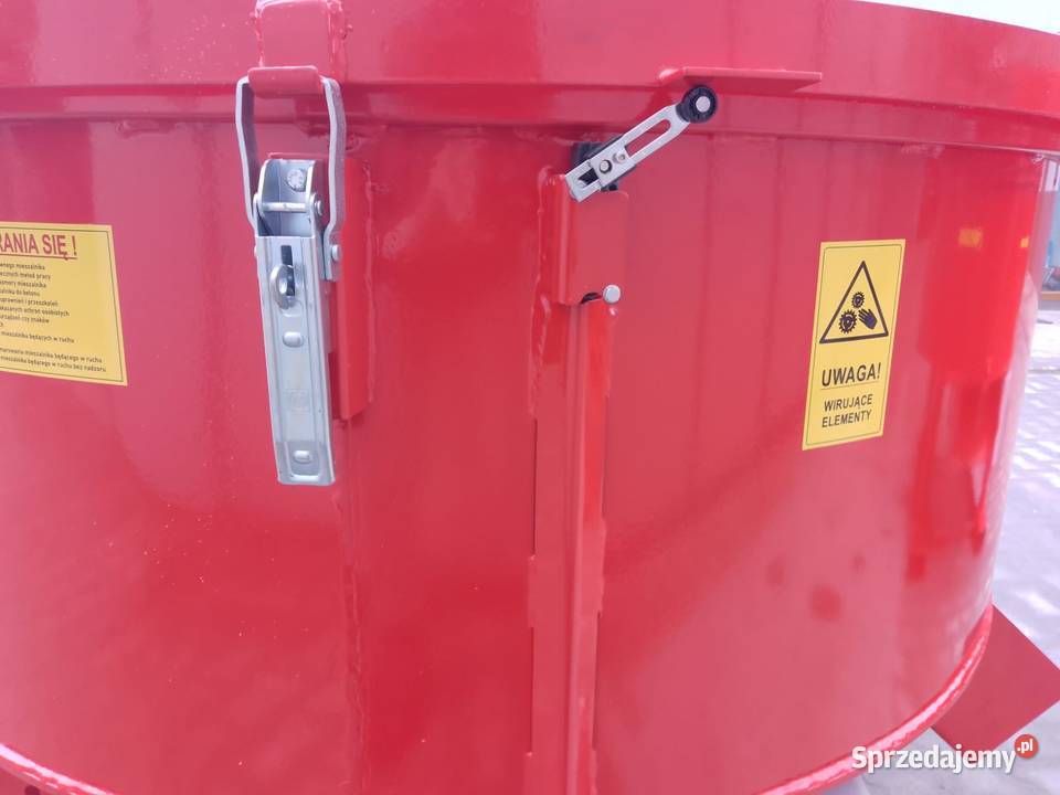 Elektryczna betoniarka planetarna 800L malowana Opole Lubelskie