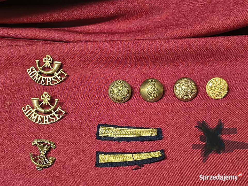 oznaki guziki i dystynkcje wojskowe Kolekcje Chorzew sprzedam