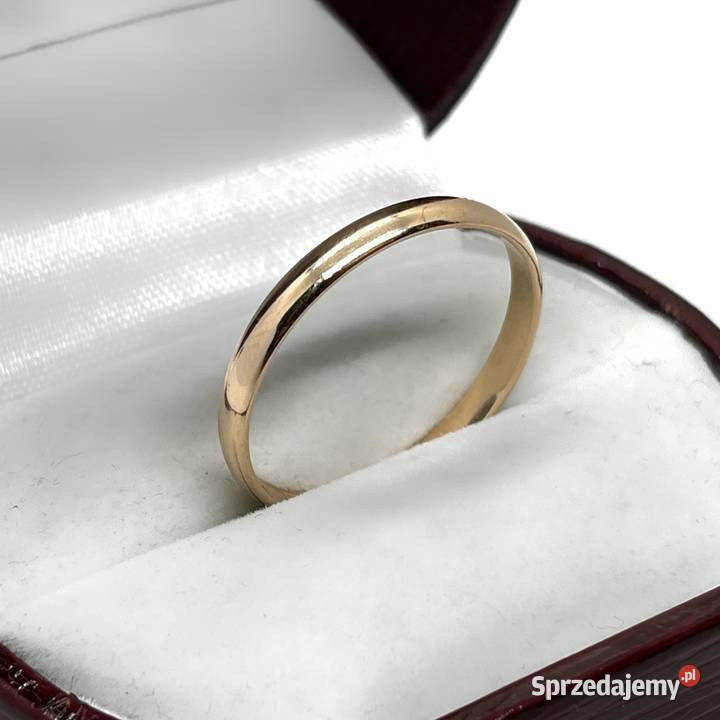 Złota Obrączka Próby 583 241g Rozmiar 28 Elbląg