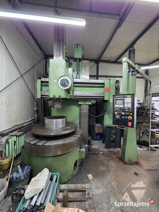 Tokarka karuzelowa WEBSTER BENNET 1600 sprzedam