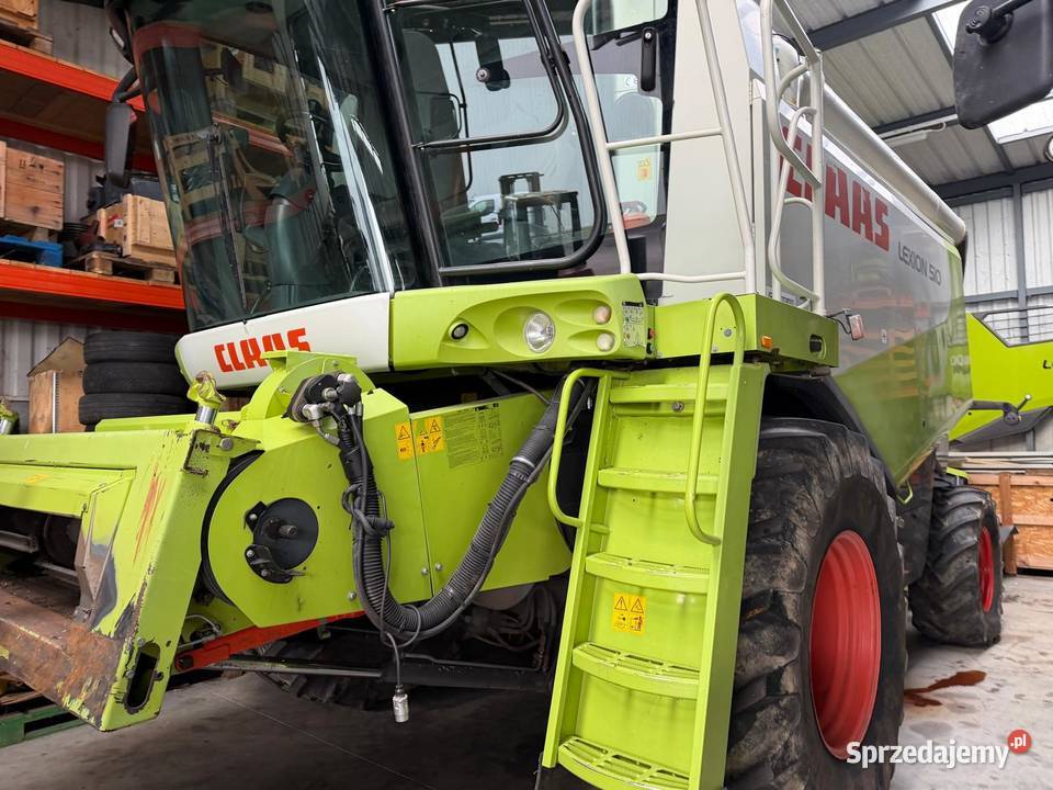 Kombajn zbożowy Claas Lexion 510 bez Hederu 2008 dolnośląskie Nowa Ruda