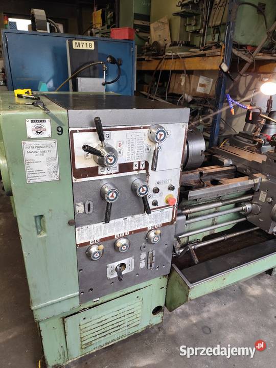 Tokarka do metalu Arad Sn 402 x 750 Tur 50 Maków Podhalański
