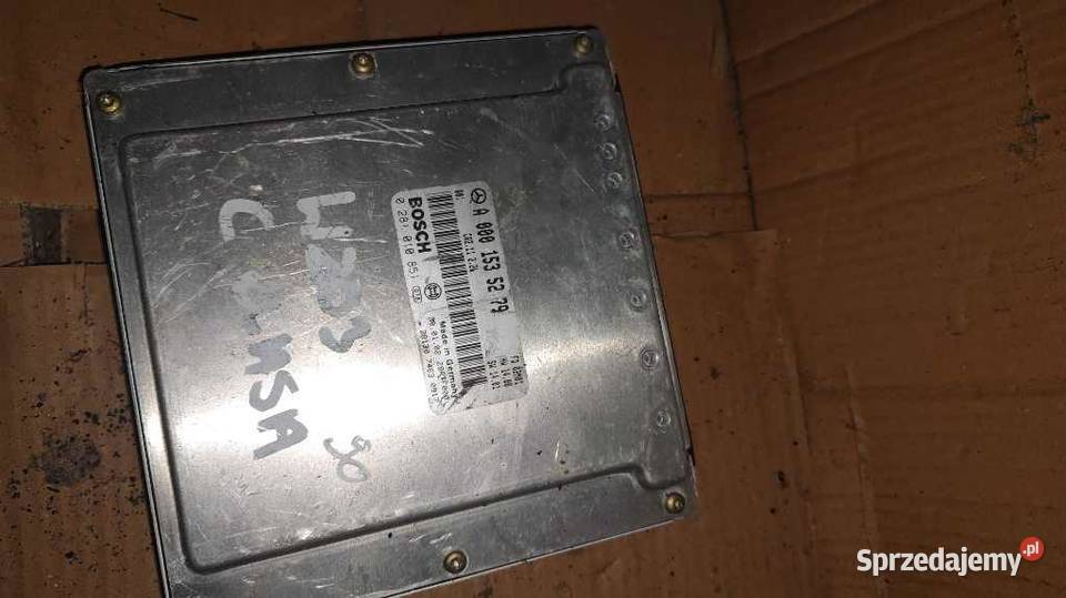 Sterownik silnika a0001535279 mercedes w203 osobowe Książ Wielkopolski sprzedam