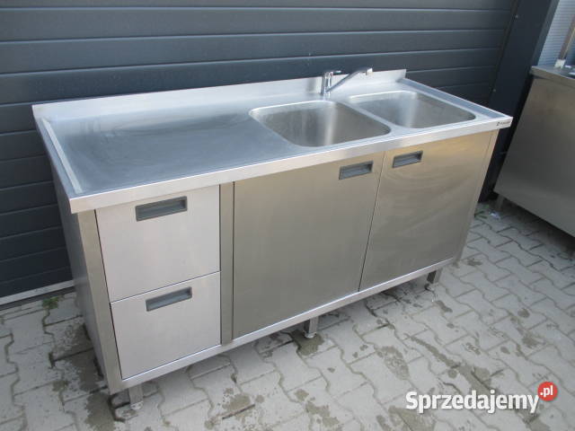 Zlew Gastronomiczny 2 Komorowy Z Drzwiami Gastronomia Ostrów Wielkopolski