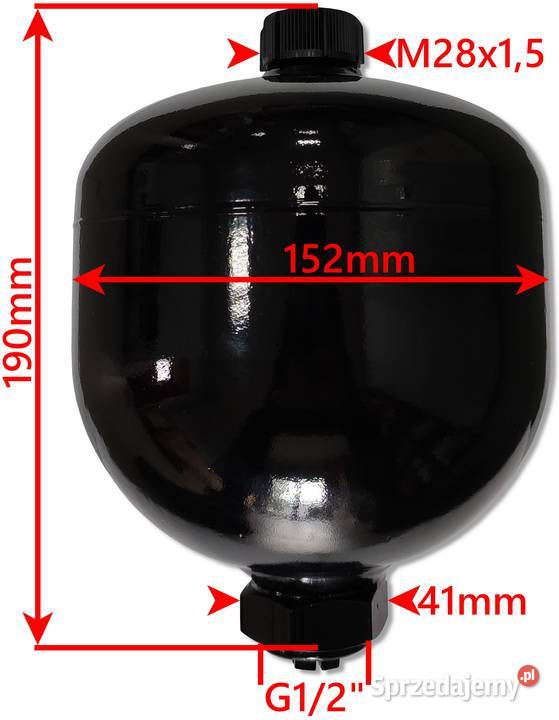 HYDROAKUMULATOR Hydrauliczny Amortyzator 14 L kujawsko-pomorskie Solec Kujawski