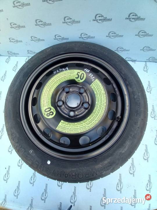 GOLF AUDI SEAT ALTEA koło dojazdowe 1257016 96M Koła dojazdowe Kielce