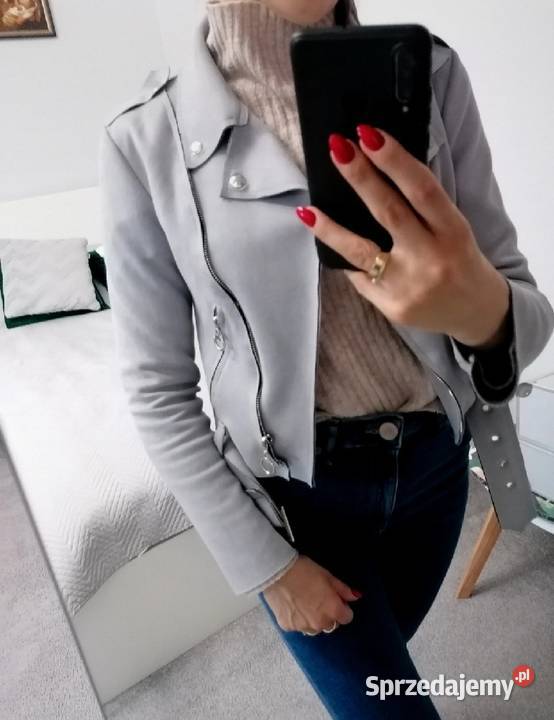 zamszowa ramoneska rozmiar S lubelskie Lubartów