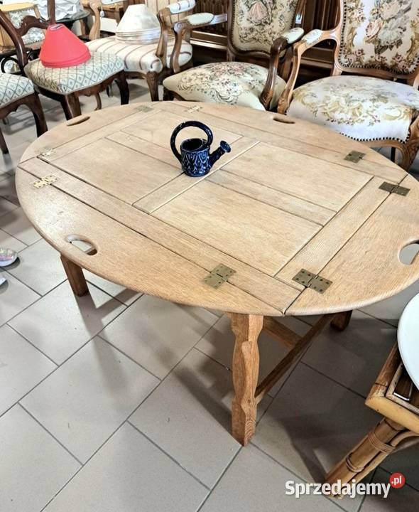 Duński stolik kawowy z tacą Nowy Dwór Gdański