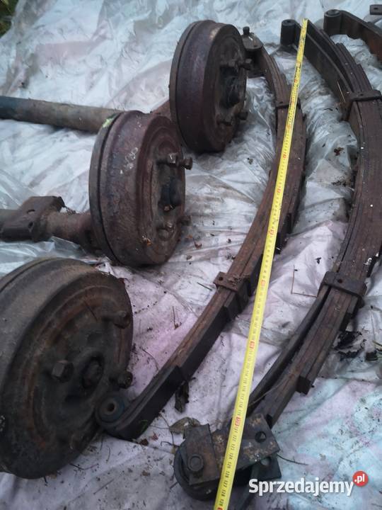 Osie i resory do przyczepki łódzkie